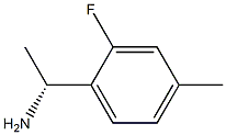 (1R)-1-(2-FLUORO-4-METHYLPHENYL)ETHYLAMINE Struktur