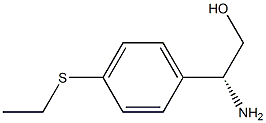 (2R)-2-AMINO-2-(4-ETHYLTHIOPHENYL)ETHAN-1-OL Struktur