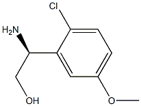 (2S)-2-AMINO-2-(2-CHLORO-5-METHOXYPHENYL)ETHAN-1-OL Struktur