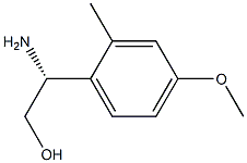 (2R)-2-AMINO-2-(4-METHOXY-2-METHYLPHENYL)ETHAN-1-OL Struktur