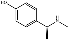 4-[(1S)-1-(METHYLAMINO)ETHYL]PHENOL Struktur