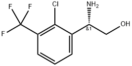 (2S)-2-AMINO-2-[2-CHLORO-3-(TRIFLUOROMETHYL)PHENYL]ETHAN-1-OL Struktur