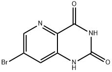 7-bromo-Pyrido[3,2-d]pyrimidine-2,4(1H,3H)-dione Struktur