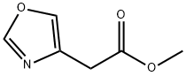 Oxazol-4-yl-acetic acid methyl ester Structure