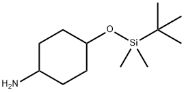 4-(TERT-BUTYLDIMETHYLSILYLOXY) CYCLOHEXANAMINE Struktur