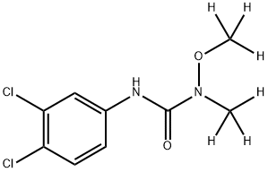 3-(3,4-dichlorophenyl)-1-(trideuteriomethoxy)-1-(trideuteriomethyl)urea Struktur