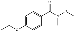 4-ethoxy-N-methoxy-N-methylbenzamide Struktur