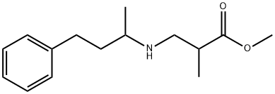 methyl 2-methyl-3-[(4-phenylbutan-2-yl)amino]propanoate Struktur