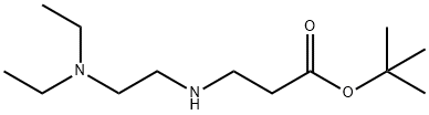 tert-butyl 3-{[2-(diethylamino)ethyl]amino}propanoate Struktur