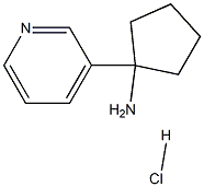 1-(PYRIDIN-3-YL)CYCLOPENTANAMINE HCL Struktur