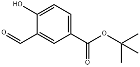 tert-Butyl 3-formyl-4-hydroxybenzoate Struktur