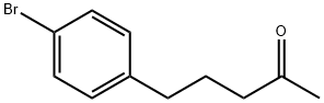 2-PENTANONE, 5-(4-BROMOPHENYL) Struktur