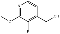 (3-fluoro-2-methoxypyridin-4-yl)methanol Struktur