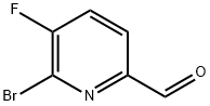 6-BROMO-5-FLUOROPICOLINALDEHYDE Struktur