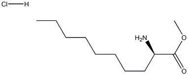 R-2-amino-Decanoic acid methyl ester hydrochloride Struktur