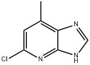 5-CHLORO-7-METHYL-3H-IMIDAZO[4,5-B]PYRIDINE Struktur