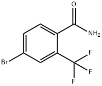 4-Bromo-2-(trifluoromethyl)benzamide Struktur