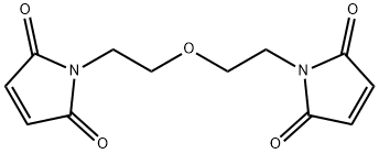 1-[2-[2-(2,5-dioxopyrrol-1-yl)ethoxy]ethyl]pyrrole-2,5-dione, 123687-40-1, 結(jié)構(gòu)式