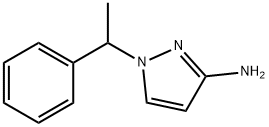 1-(1-phenylethyl)-1H-pyrazol-3-amine Struktur