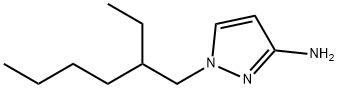 1-(2-ethylhexyl)-1H-pyrazol-3-amine Struktur