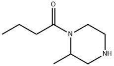 1-(2-methylpiperazin-1-yl)butan-1-one Struktur