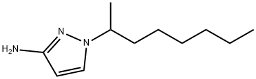 1-(octan-2-yl)-1H-pyrazol-3-amine Struktur