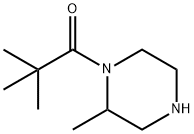 2,2-dimethyl-1-(2-methylpiperazin-1-yl)propan-1-one Struktur