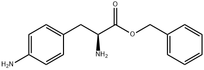 4-amino- L-Phenylalanine, phenylmethyl ester Struktur