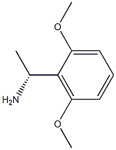 (1R)-1-(2,6-DIMETHOXYPHENYL)ETHYLAMINE Struktur