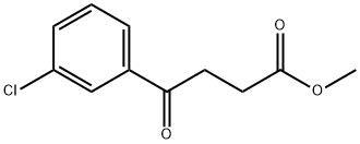 METHYL 4-(3-CHLOROPHENYL)-4-OXOBUTANOATE Struktur