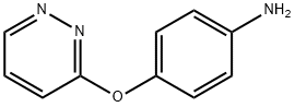 4-(PYRIDAZIN-3-YLOXY)ANILINE Struktur