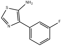 4-(3-Fluoro-phenyl)-thiazol-5-ylamine Struktur