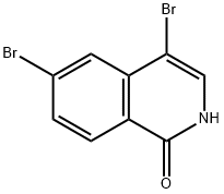 4,6-dibromo-1,2-dihydroisoquinolin-1-one Structure