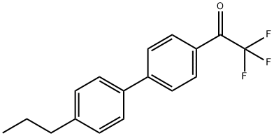 2,2,2-TRIFLUORO-1-(4-PROPYL-[1,1-BIPHENYL]-4-YL)ETHANONE Struktur