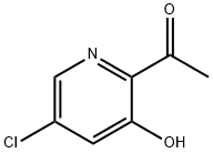 1-(5-Chloro-3-hydroxypyridin-2-yl)ethanone Struktur