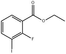 ETHYL 2-FLUORO-3-IODOBENZOATE Struktur