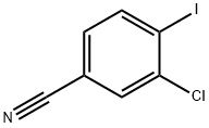 3-Chloro-4-iodobenzonitrile Struktur