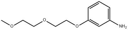 3-[2-(2-METHOXYETHOXY)ETHOXY]ANILINE Struktur