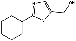 (2-Cyclohexylthiazol-5-yl)methanol Struktur