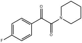 1-(4-fluorophenyl)-2-(piperidin-1-yl)ethane-1,2-dione Structure