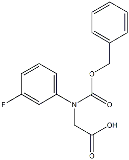 N-Cbz-S-3-FluoroPhenylglycine Structure