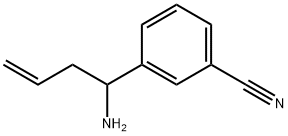 3-(1-AMINOBUT-3-EN-1-YL)BENZONITRILE Struktur