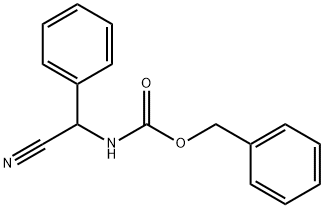 benzyl N-[cyano(phenyl)methyl]carbamate Struktur