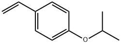 Benzene, 1-ethenyl-4-(1-methylethoxy)- Struktur