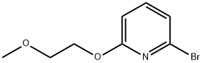 2-bromo-6-(2-methoxyethoxy)pyridine Struktur