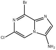 8-Bromo-6-chloroimidazo[1,2-a]pyrazin-3-amine Struktur