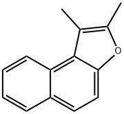 1,2-Dimethyl-naphtho[2,1-b]furan Struktur