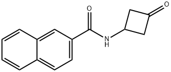 N-(3-OXOCYCLOBUTYL)-2-NAPHTHAMIDE Struktur