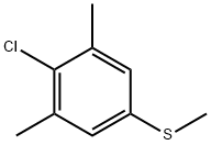 (4-CHLORO-3,5-DIMETHYLPHENYL)(METHYL)SULFANE Struktur