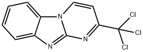 2-(trichloromethyl)benzo[4,5]imidazol[1,2-a]pyrimidine Struktur